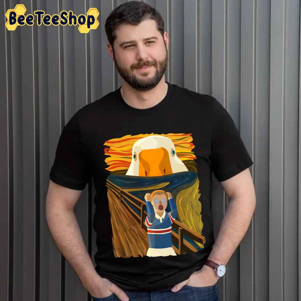 The Honk Goose The Scream Famous Painting Unisex T-Shirt The Honk Goose The Scream Famous Painting Unisex T-Shirt