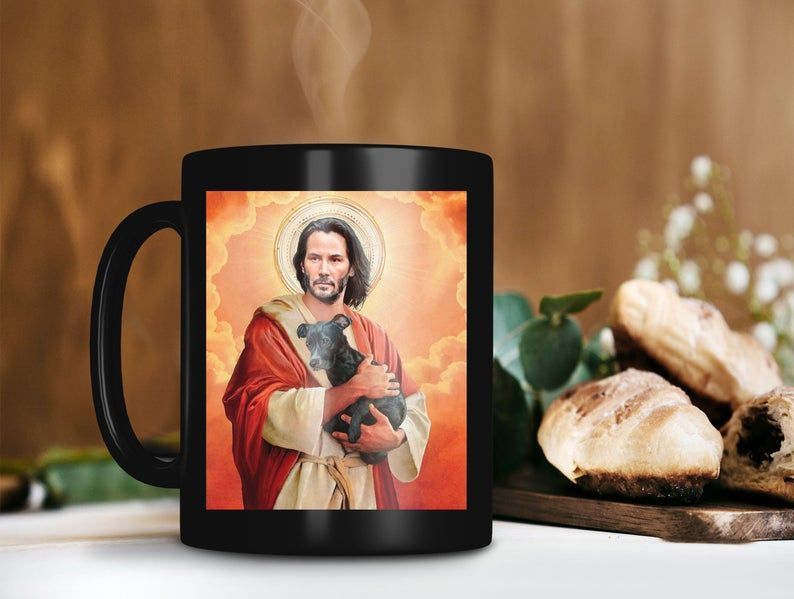 The Immortal John Wick And Daisy Puppy Mug Keanu Reeves Mug Hit Man Mug Renaissance Style Mug Premium Sublime Ceramic Coffee Mug Black The Immortal John Wick And Daisy Puppy Mug Keanu Reeves Mug Hit Man Mug Renaissance Style Mug Premium Sublime Ceramic Coffee Mug Black