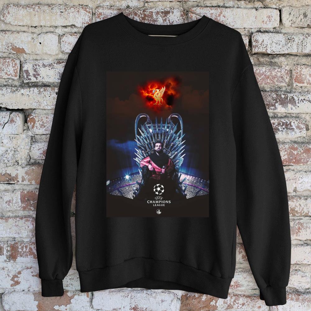 The King Mohamed Salah Liverpool Football Unisex T-Shirt The King Mohamed Salah Liverpool Football Unisex T-Shirt
