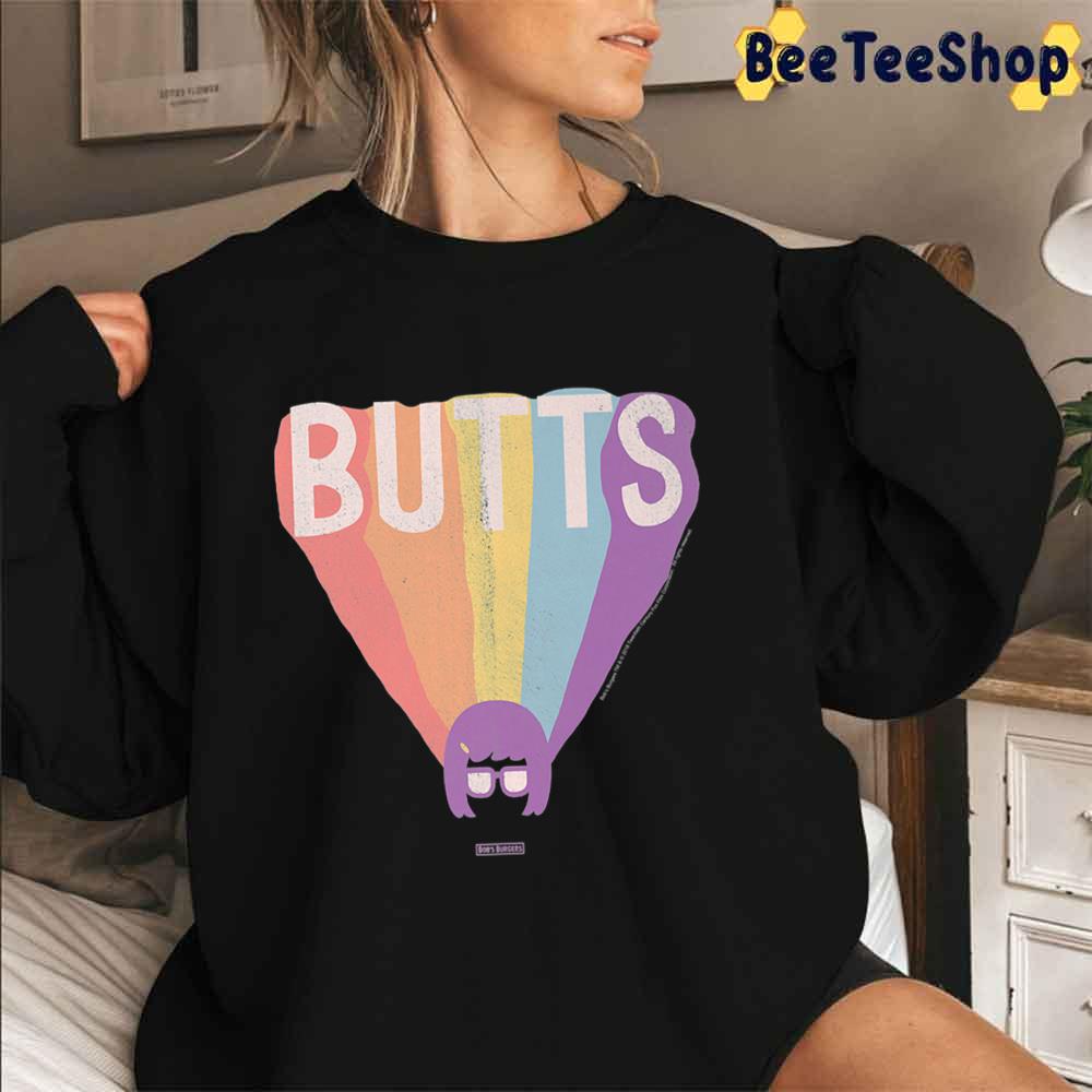 Tina Butts Rainbow Extruded Unisex T-Shirt Tina Butts Rainbow Extruded Unisex T-Shirt