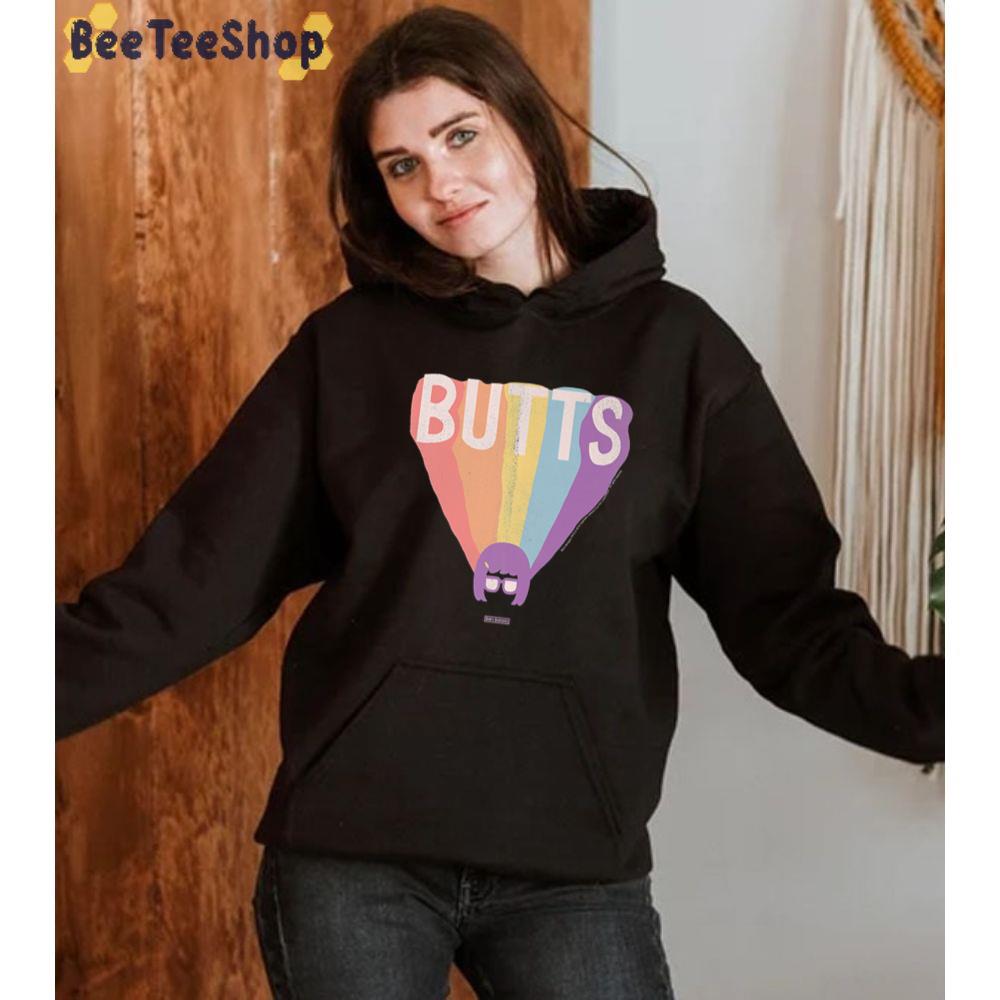 Tina Butts Rainbow Extruded Unisex T-Shirt Tina Butts Rainbow Extruded Unisex T-Shirt