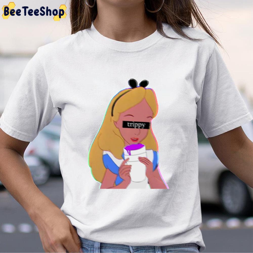 Trippy Alice Graphic Unisex T-Shirt Trippy Alice Graphic Unisex T-Shirt