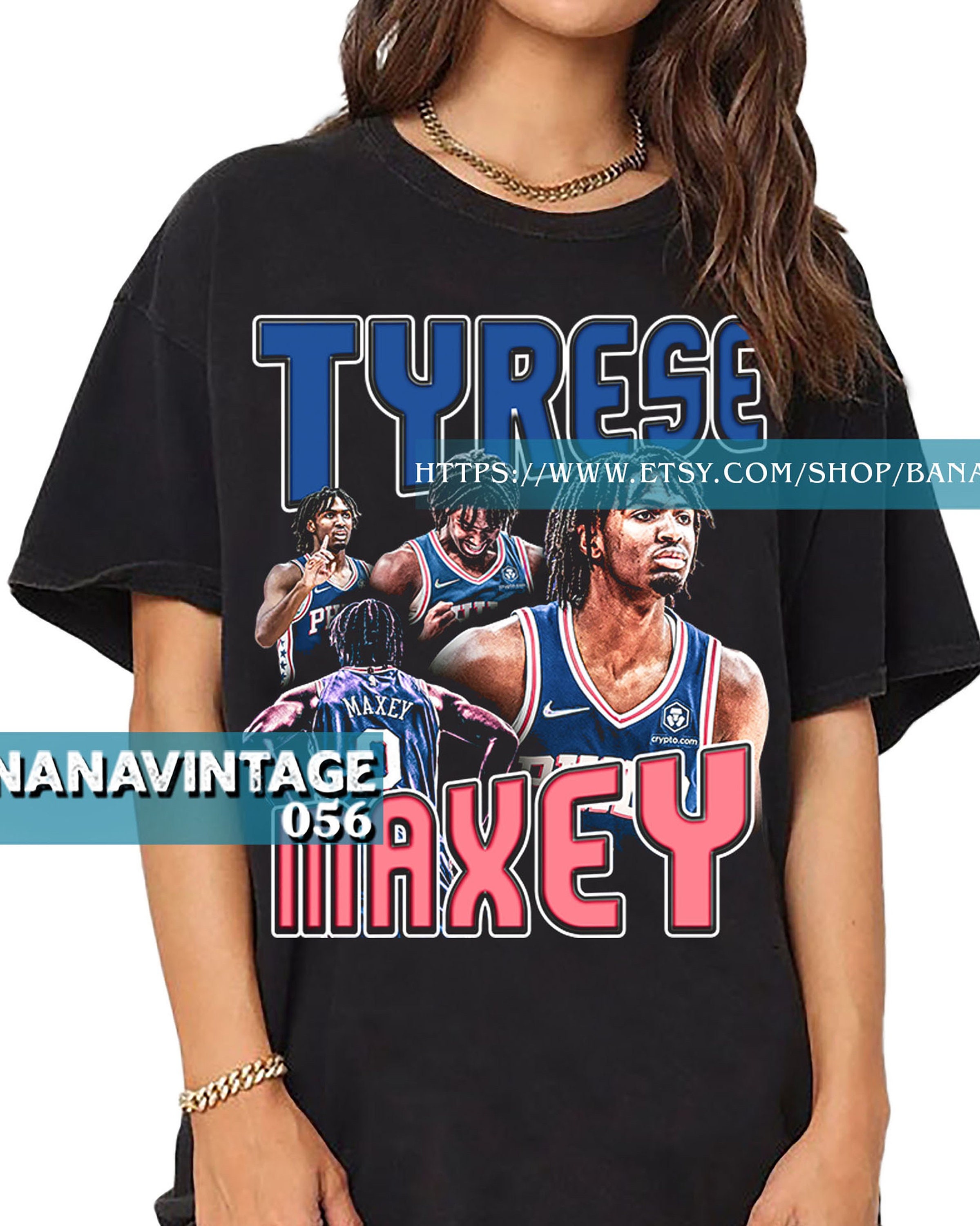 Tyrese Maxey Philadelphia Basketball Unisex T-Shirt
