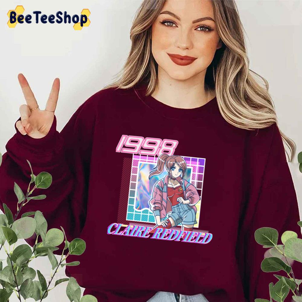 Vaporwave 1998 Claire Redfield Unisex T-Shirt Vaporwave 1998 Claire Redfield Unisex T-Shirt