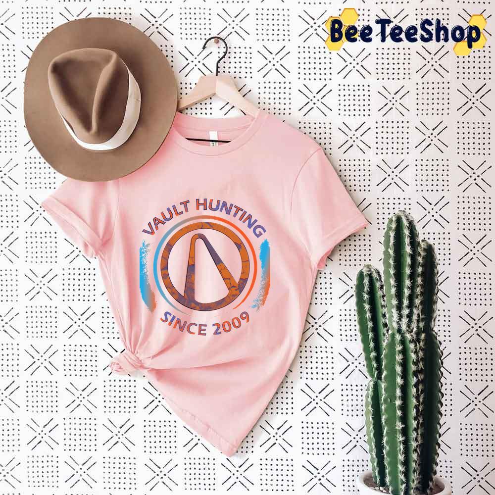 Vault Hunting Since 2009 Borderlands Unisex T-Shirt Vault Hunting Since 2009 Borderlands Unisex T-Shirt