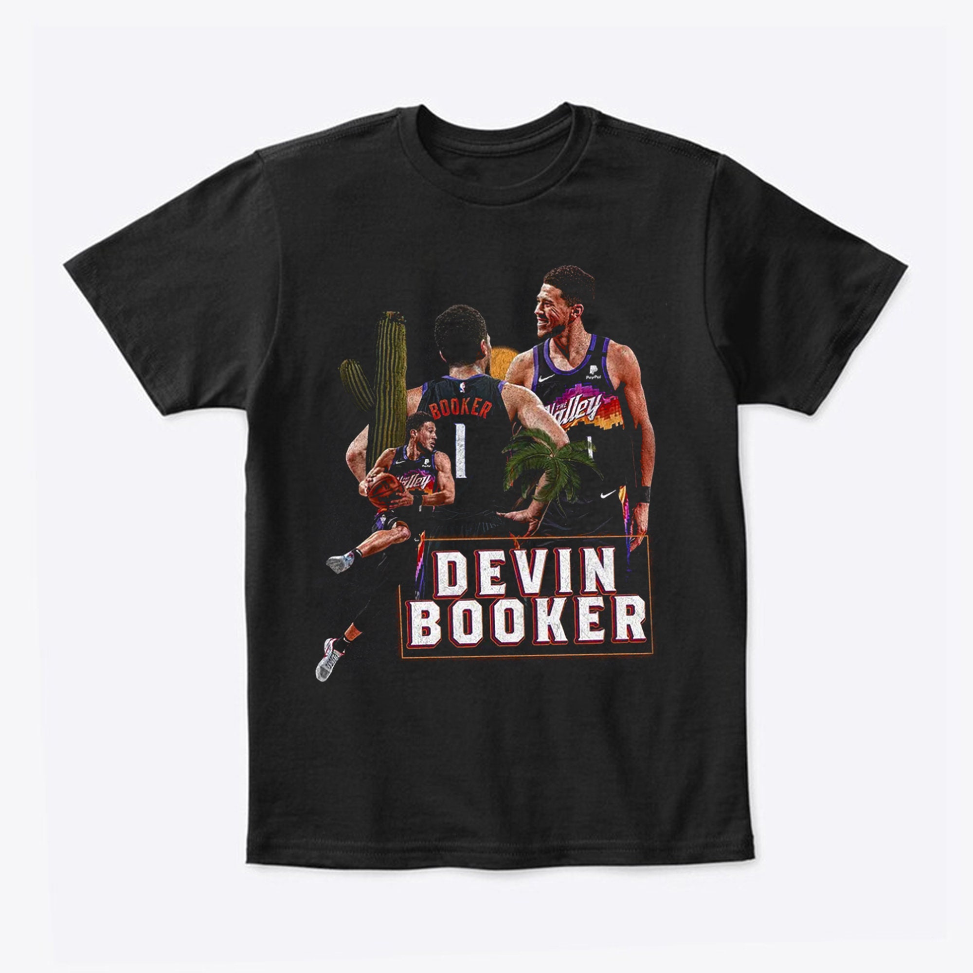 Vintage 80s Style Devin Booker Phoenix Suns Basketball Unisex T-Shirt Vintage 80s Style Devin Booker Phoenix Suns Basketball Unisex T-Shirt
