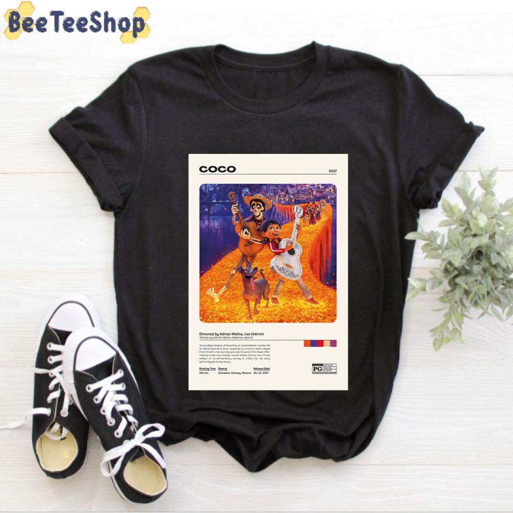 Vintage Coco Movie Poster Unisex T-Shirt Vintage Coco Movie Poster Unisex T-Shirt