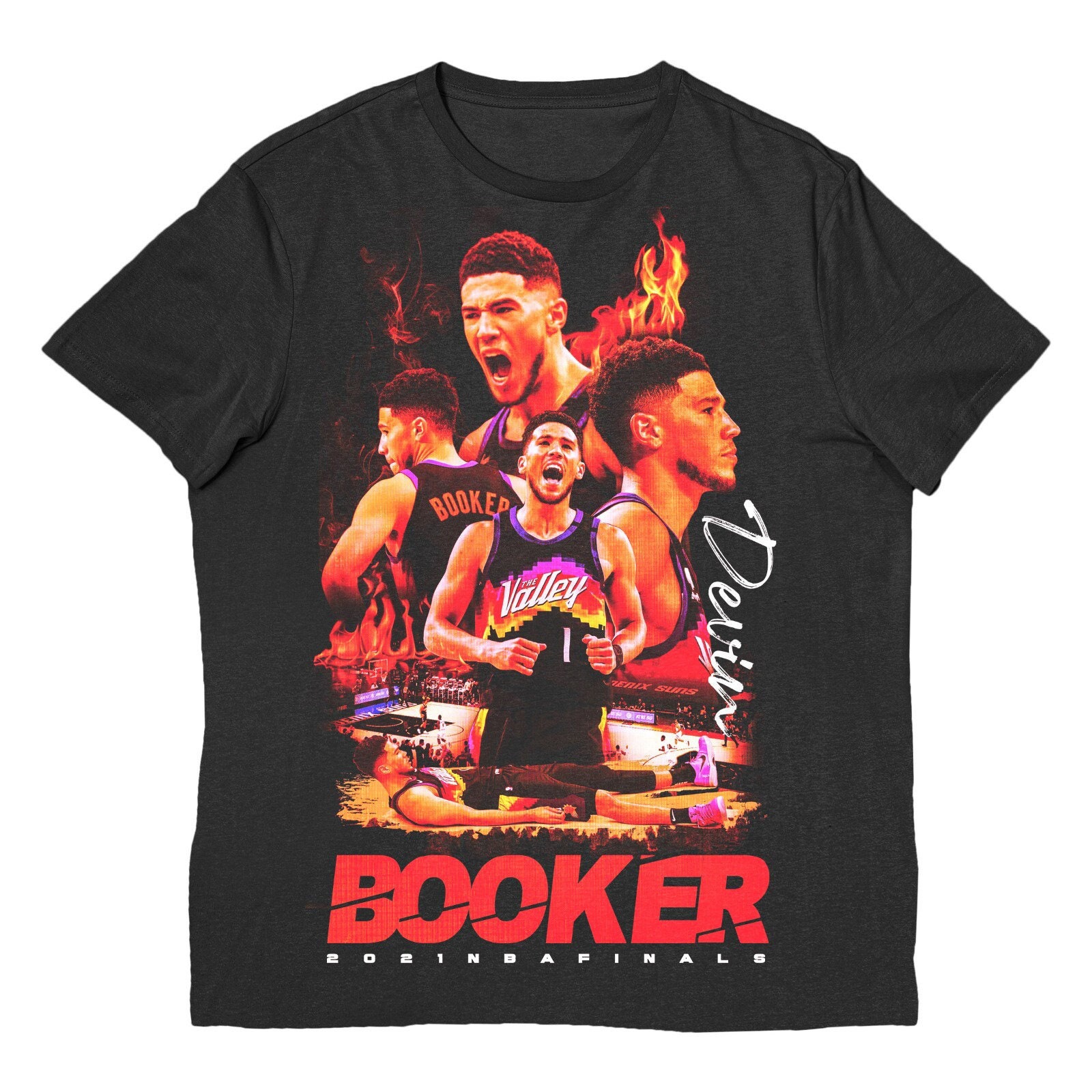 Vintage Devin Booker Phoenix Suns Basketball Unisex T-Shirt Vintage Devin Booker Phoenix Suns Basketball Unisex T-Shirt