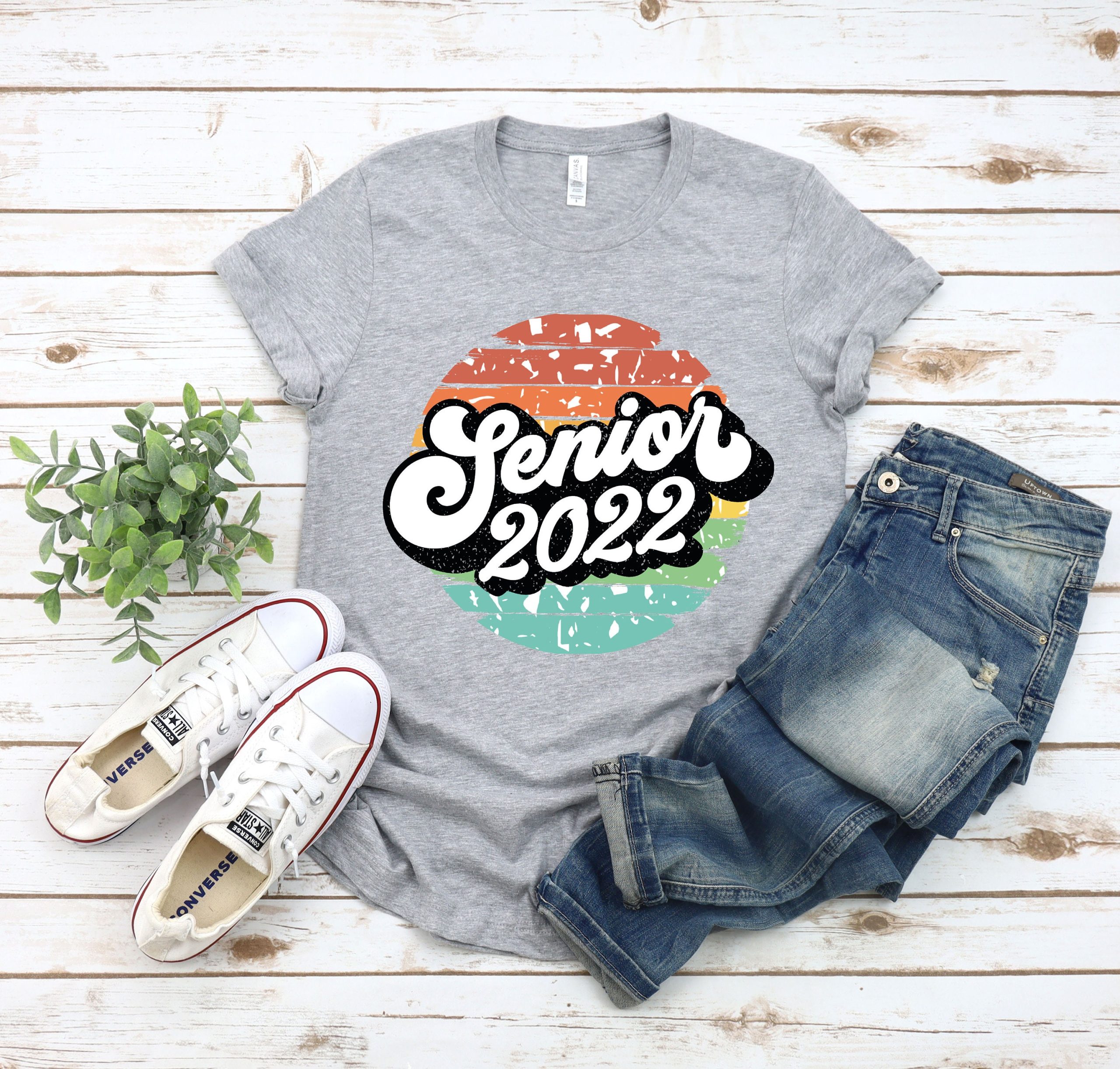 Vintage Retro Senior 2022 Graduation Day Unisex T-Shirt Vintage Retro Senior 2022 Graduation Day Unisex T-Shirt