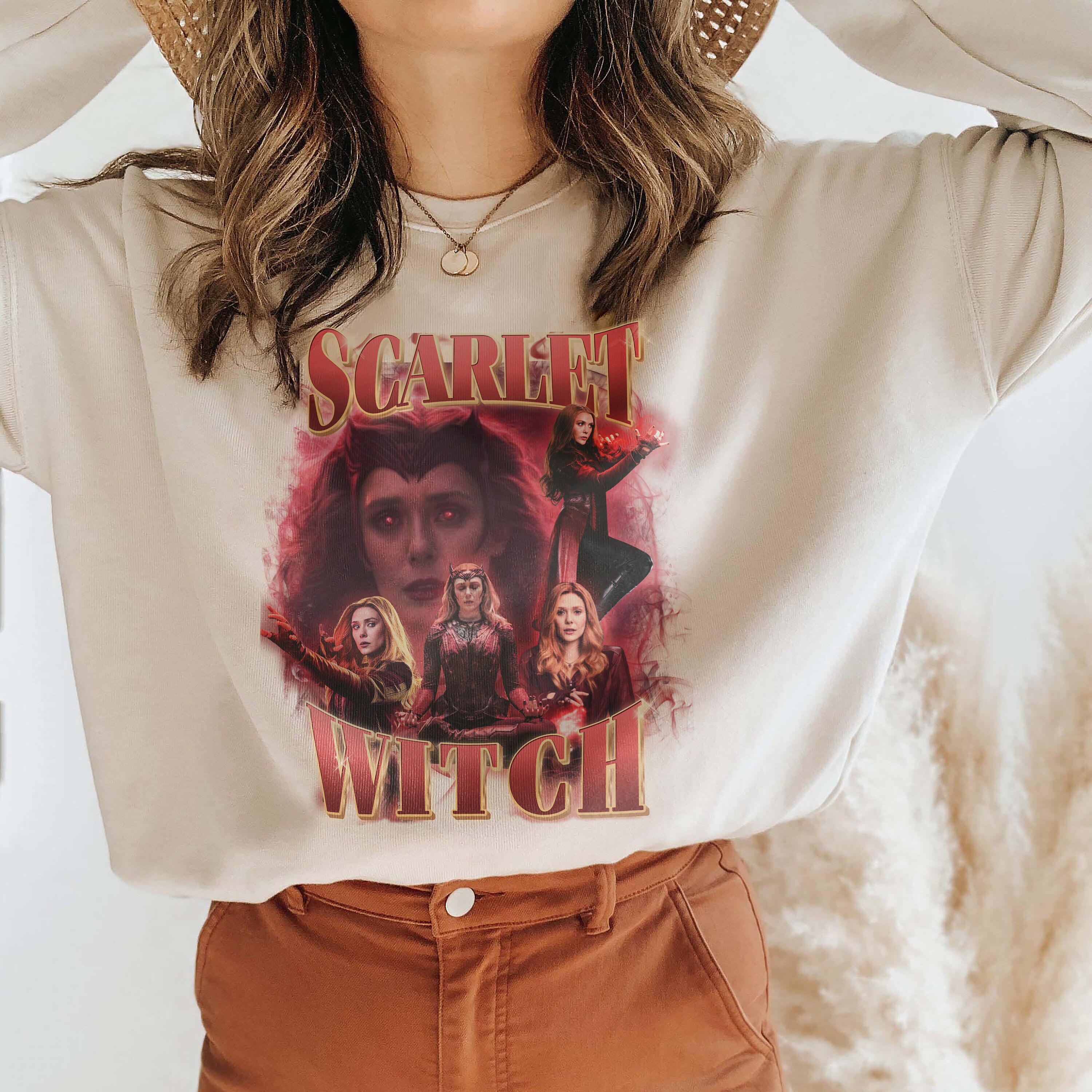 Vintage Scarlet Witch Multiverse Madness Doctor Strange 2 Unsiex T-Shirt Vintage Scarlet Witch Multiverse Madness Doctor Strange 2 Unsiex T-Shirt