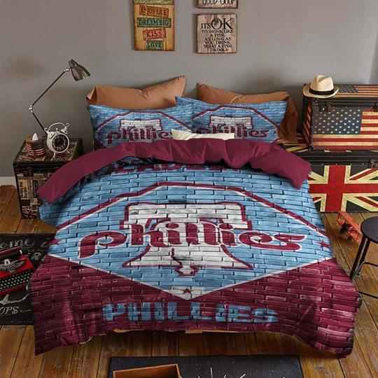 Vintage Style Philadelphia Phillies Bedding Set Vintage Style Philadelphia Phillies Bedding Set