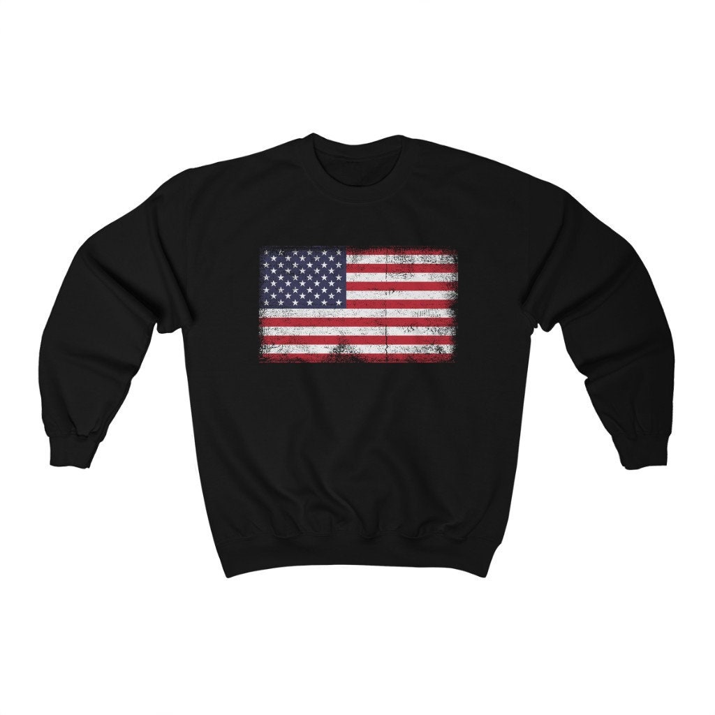 Vintage Usa Flag Unisex Sweatshirt Memorial Day Unisex T-Shirt Vintage Usa Flag Unisex Sweatshirt Memorial Day Unisex T-Shirt