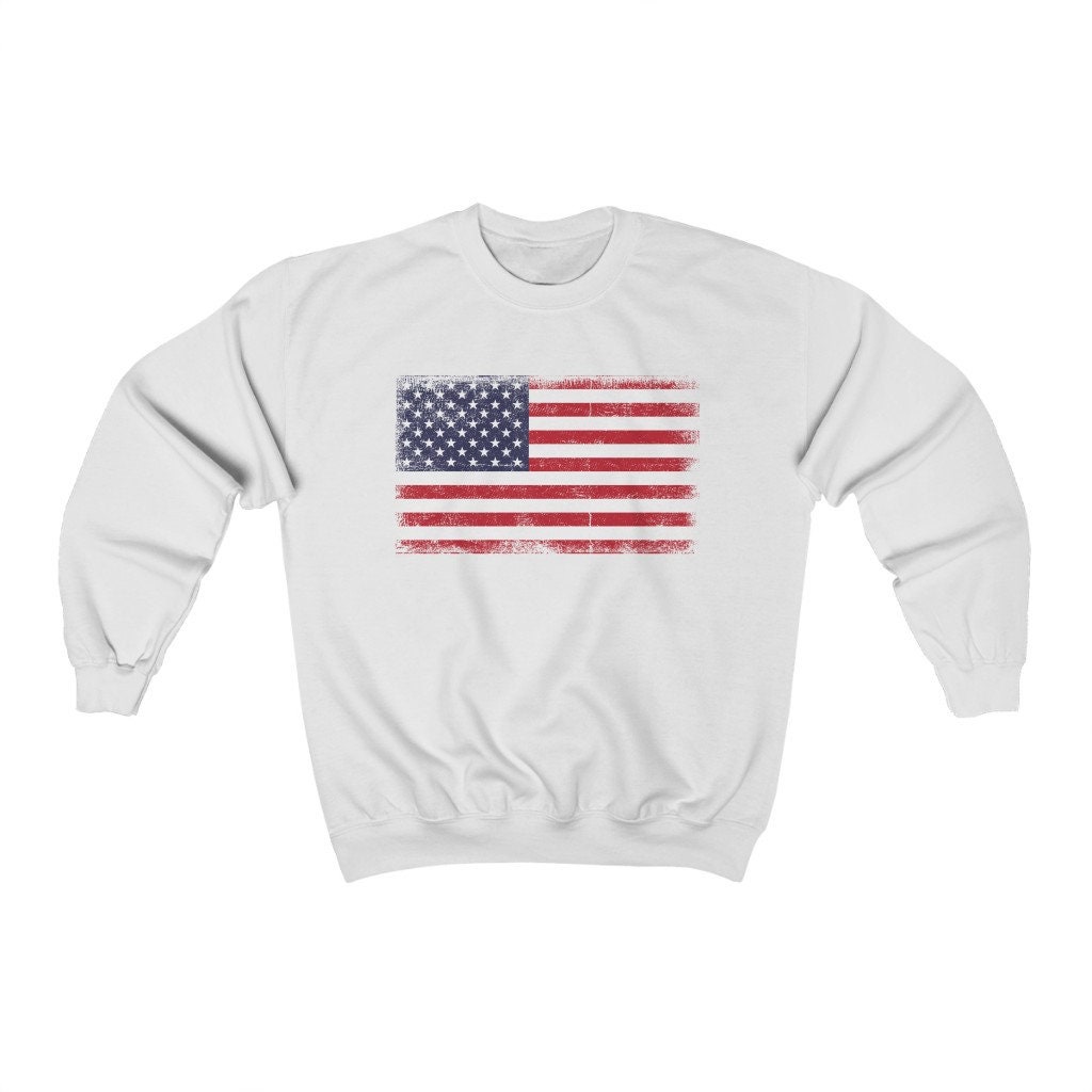Vintage Usa Flag Unisex Sweatshirt Memorial Day Unisex T-Shirt Vintage Usa Flag Unisex Sweatshirt Memorial Day Unisex T-Shirt