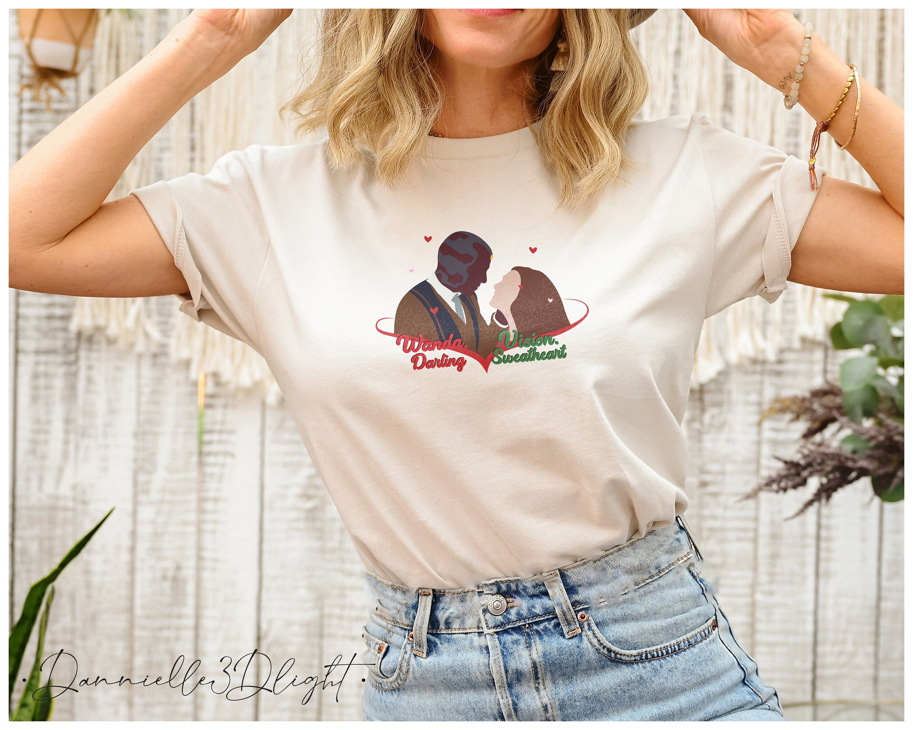 Wanda Darling Vision Sweat Heart Unisex T-Shirt
