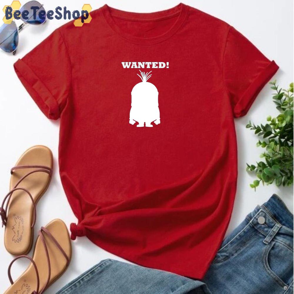 Wanted Minion Unisex T-Shirt Wanted Minion Unisex T-Shirt