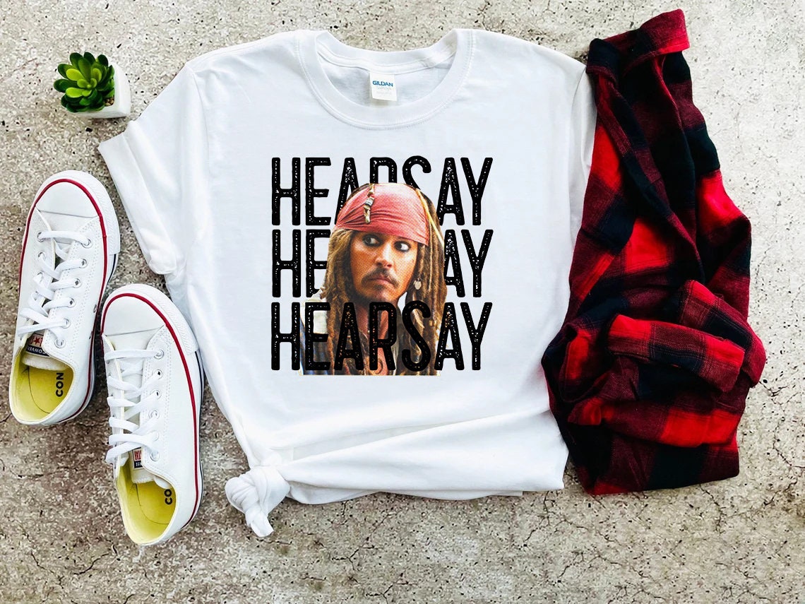 Wow Hearsay Justice For Johnny Depp Unisex T-shirt Wow Hearsay Justice For Johnny Depp Unisex T-shirt