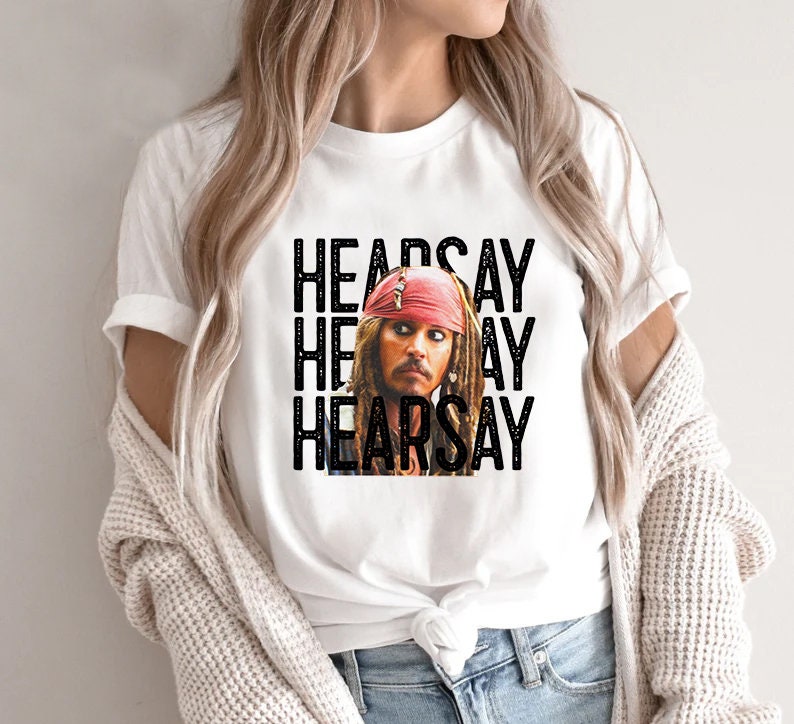 Wow Hearsay Justice For Johnny Depp Unisex T-shirt Wow Hearsay Justice For Johnny Depp Unisex T-shirt
