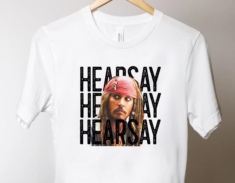 Wow Hearsay Justice For Johnny Depp Unisex T-shirt Wow Hearsay Justice For Johnny Depp Unisex T-shirt