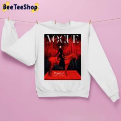 Beyoncé Turns Up The Heat British Vogue Unisex Sweatshirt
