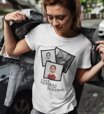 2022 Movie Only Murders in the Building Season 2 Unisex T-Shirt (Copy) 2022 Movie Only Murders in the Building Season 2 Unisex T-Shirt (Copy)