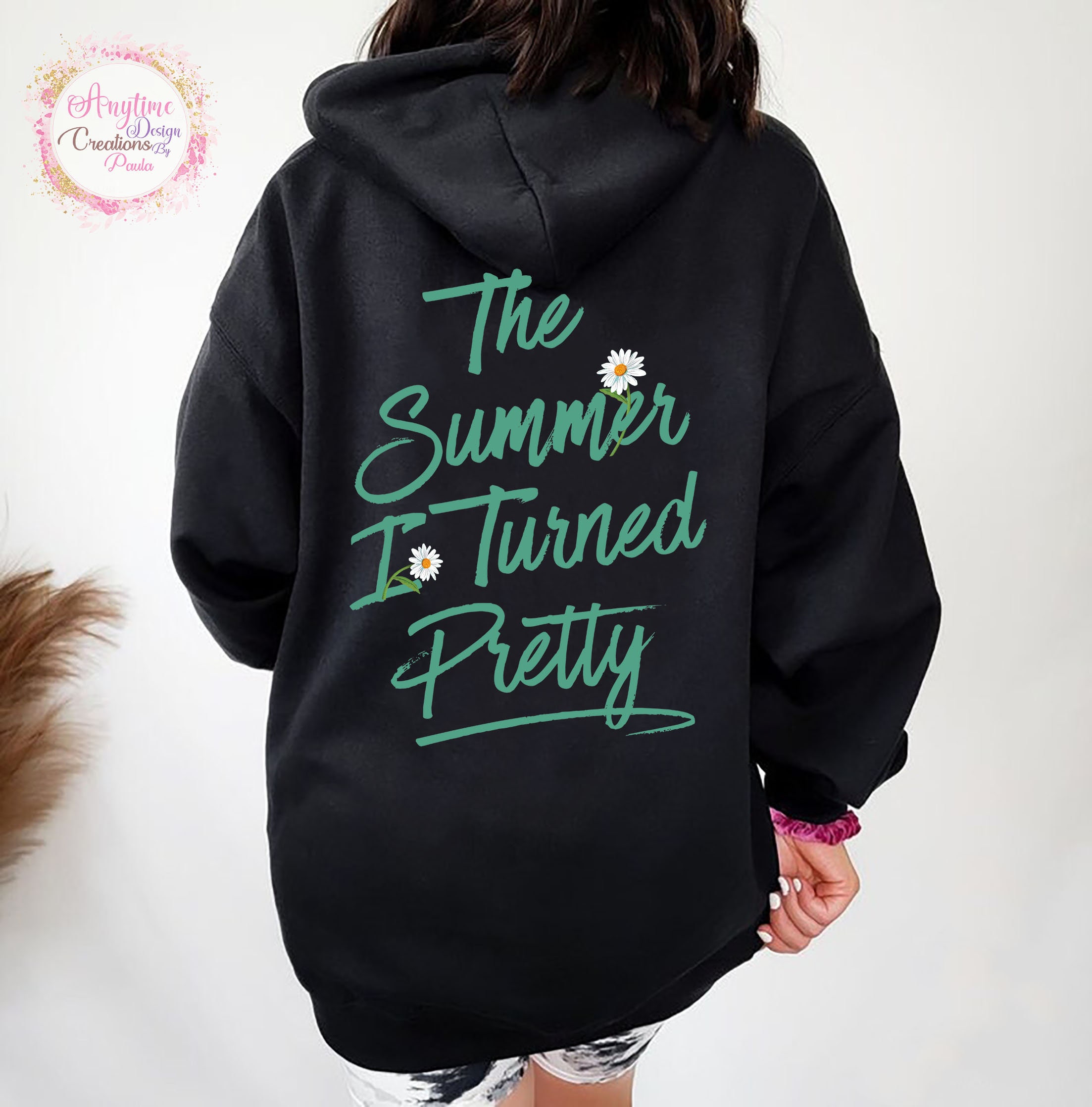 The Summer I Turned Pretty Cute Flower Unisex Hoodie The Summer I Turned Pretty Cute Flower Unisex Hoodie