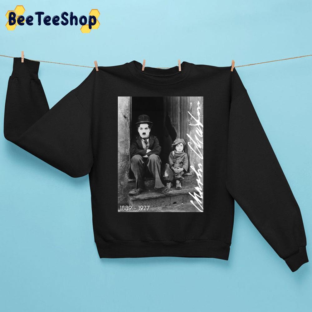 1889 1977 Charlie Chaplin Black Art Unisex Sweatshirt 1889 1977 Charlie Chaplin Black Art Unisex Sweatshirt