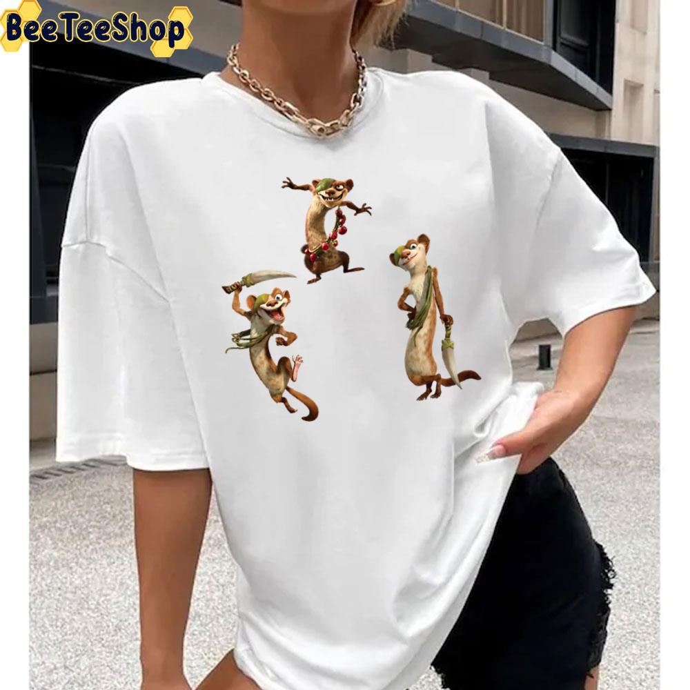 2022 Ice Age Crash And Eddie Pack Movie Unisex T-Shirt 2022 Ice Age Crash And Eddie Pack Movie Unisex T-Shirt