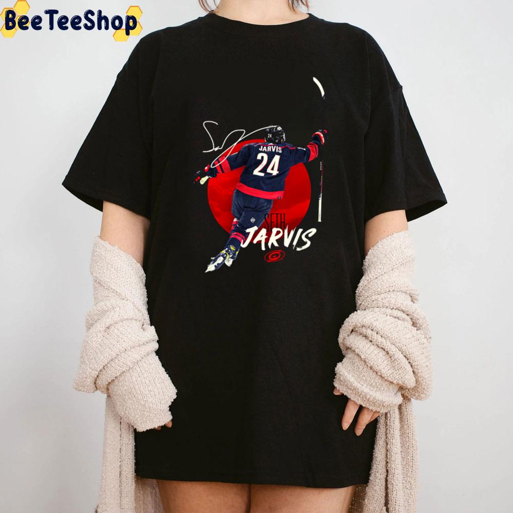 24 Seth Jarvis Carolina Hurricanes Hockey Unisex T-Shirt 24 Seth Jarvis Carolina Hurricanes Hockey Unisex T-Shirt