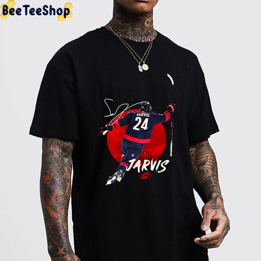 24 Seth Jarvis Carolina Hurricanes Hockey Unisex T-Shirt 24 Seth Jarvis Carolina Hurricanes Hockey Unisex T-Shirt