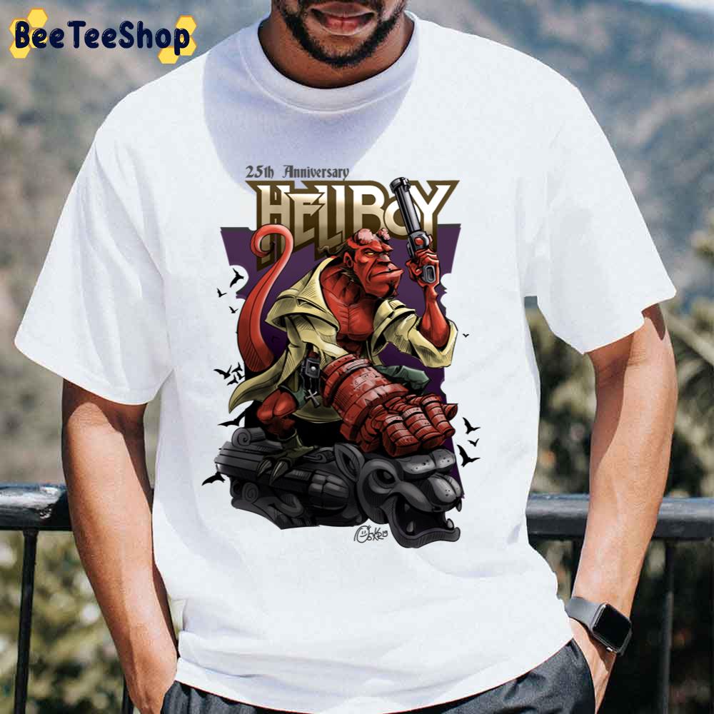 25th Anniversary Hellboy Fan Art Unisex T-Shirt 25th Anniversary Hellboy Fan Art Unisex T-Shirt