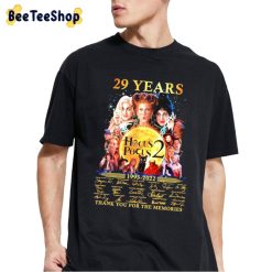 29 Years 1993 2022 Hocus Pocus 2 Thank You For The Memories Unisex T-Shirt