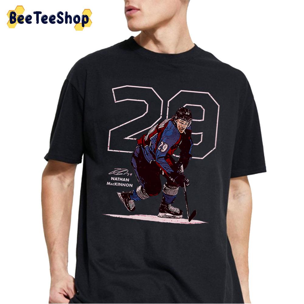 29 Nathan Mackinnon Ice Hockey Unisex T-Shirt 29 Nathan Mackinnon Ice Hockey Unisex T-Shirt