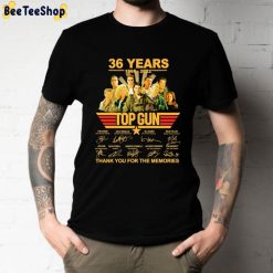36 Years 1986 2022 Top Gun Thank You For The Memories Unisex T-Shirt 36 Years 1986 2022 Top Gun Thank You For The Memories Unisex T-Shirt