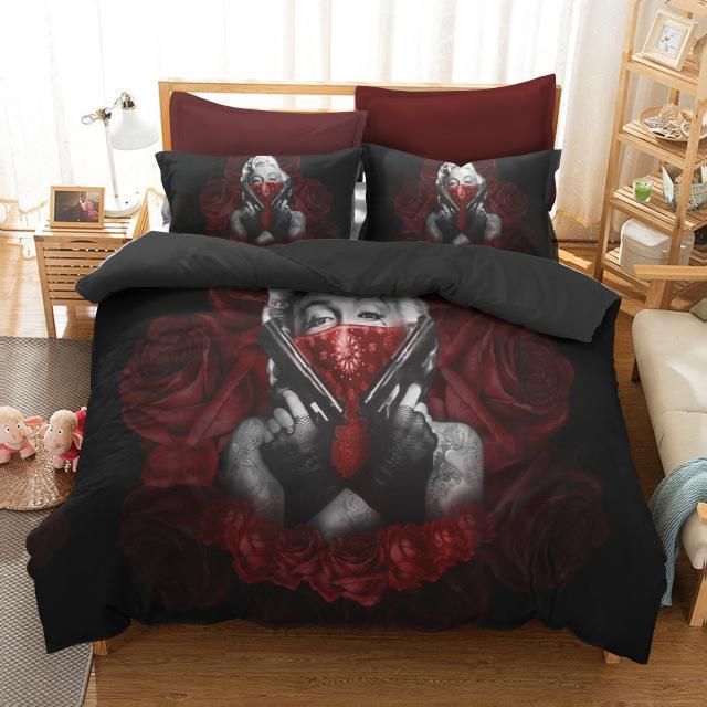3d Samurai Monroe Bedding Set 3d Samurai Monroe Bedding Set