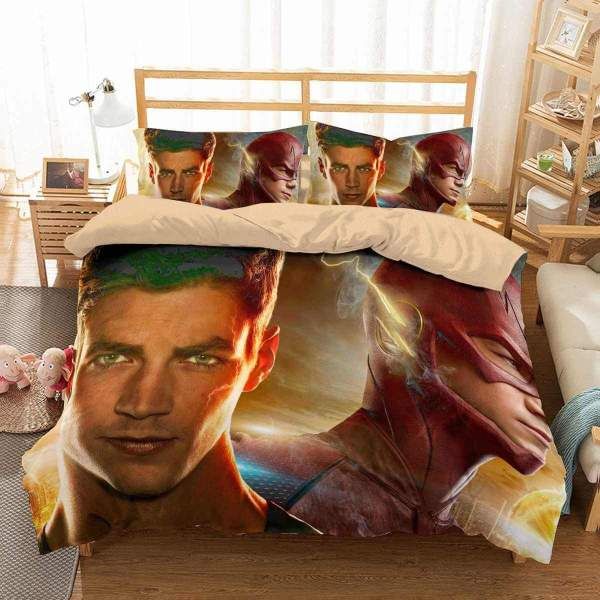 3d The Flash Barry Allen Bedding Set 3d The Flash Barry Allen Bedding Set