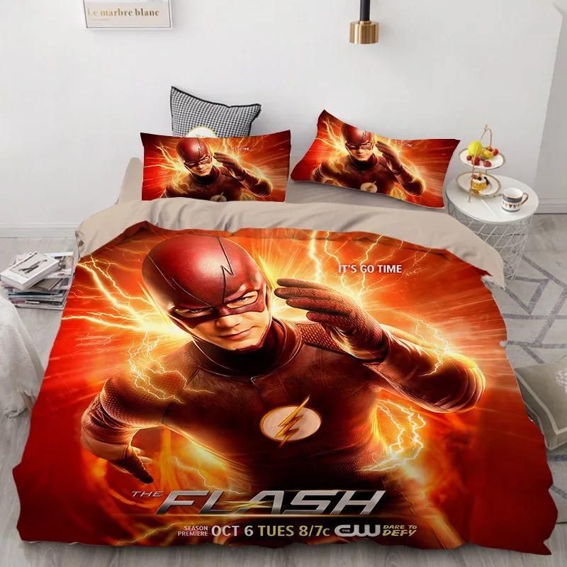3d The Flash Barry Allen Poster Bedding Set 3d The Flash Barry Allen Poster Bedding Set
