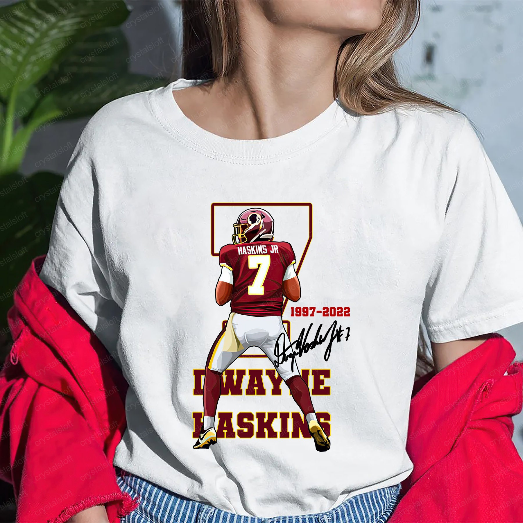 7 Dwayne Haskins Crewneck Ohio State Dwayne Haskins Jr Football Unisex T-Shirt 7 Dwayne Haskins Crewneck Ohio State Dwayne Haskins Jr Football Unisex T-Shirt