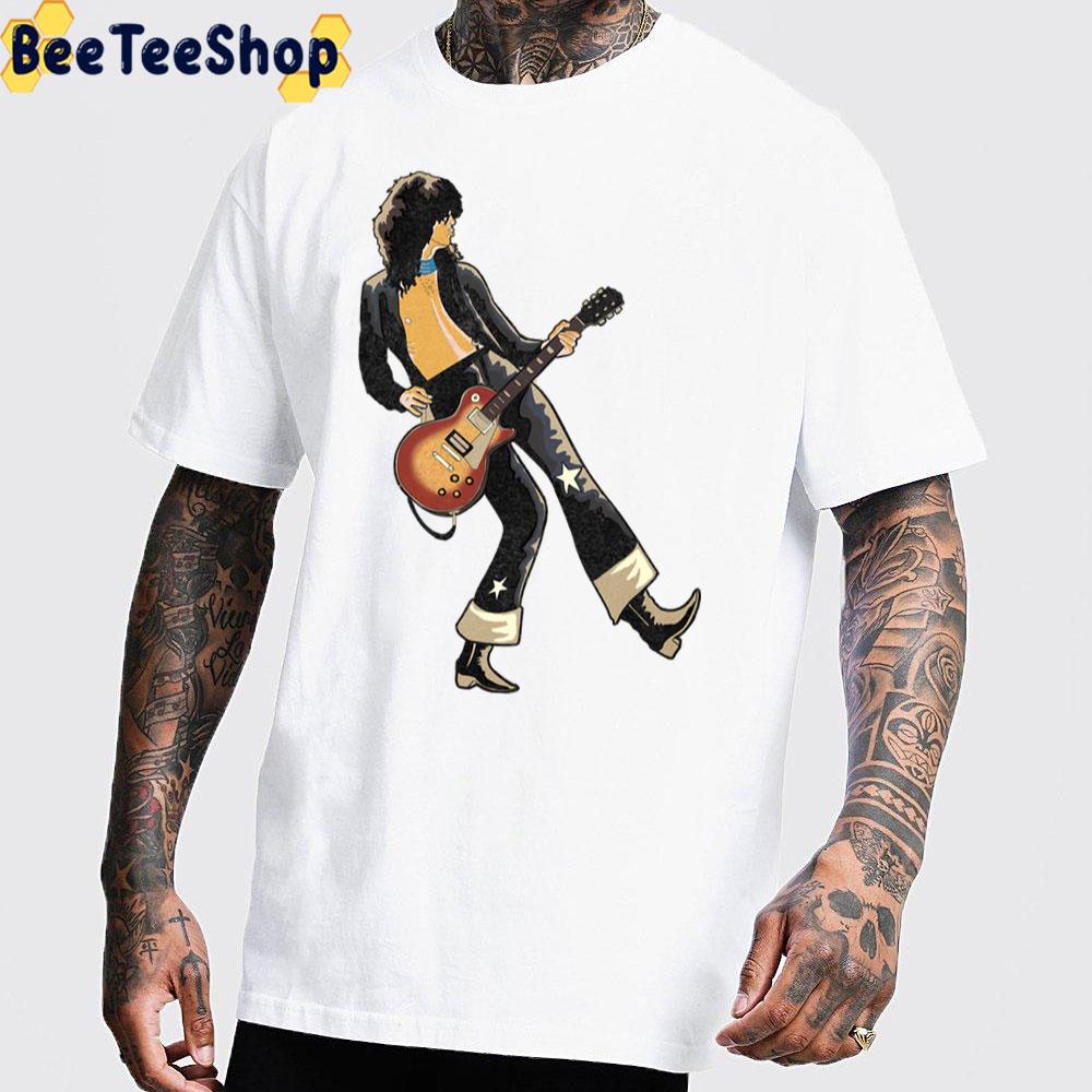 80's Cartoon Art Jimmy Page Unisex T-Shirt 80's Cartoon Art Jimmy Page Unisex T-Shirt