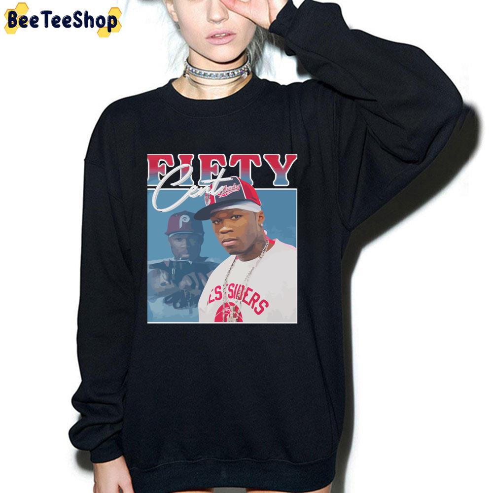 80's Vintage Art Fifty Cent 50 Cent Rapper Unisex T-Shirt 80's Vintage Art Fifty Cent 50 Cent Rapper Unisex T-Shirt