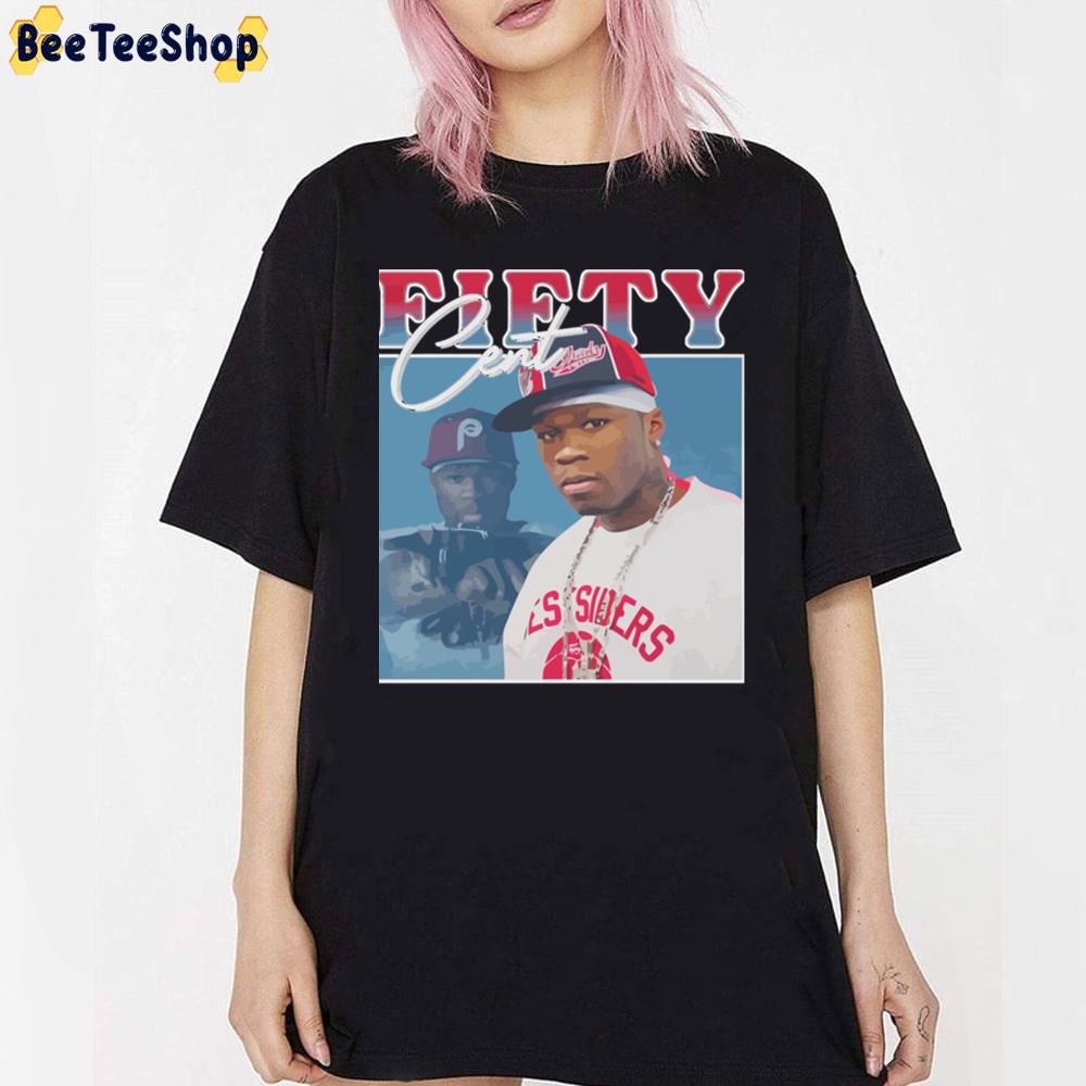 80's Vintage Art Fifty Cent 50 Cent Rapper Unisex T-Shirt 80's Vintage Art Fifty Cent 50 Cent Rapper Unisex T-Shirt