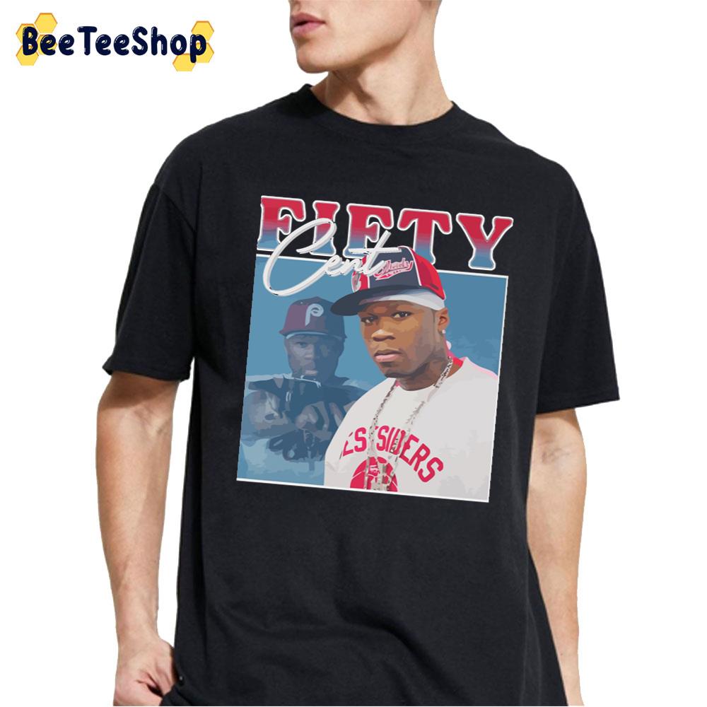 80's Vintage Art Fifty Cent 50 Cent Rapper Unisex T-Shirt 80's Vintage Art Fifty Cent 50 Cent Rapper Unisex T-Shirt