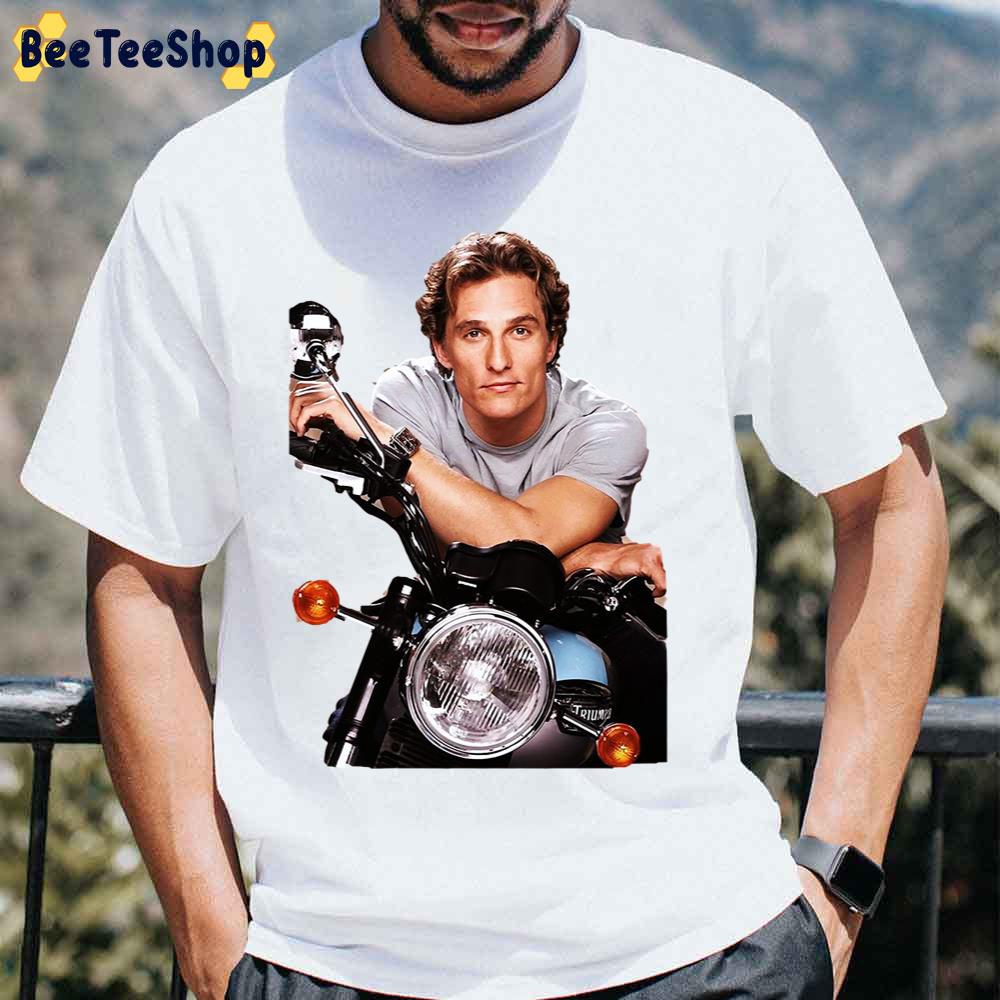 80's Vintage Style Matthew Mcconaughey Unisex T-Shirt 80's Vintage Style Matthew Mcconaughey Unisex T-Shirt
