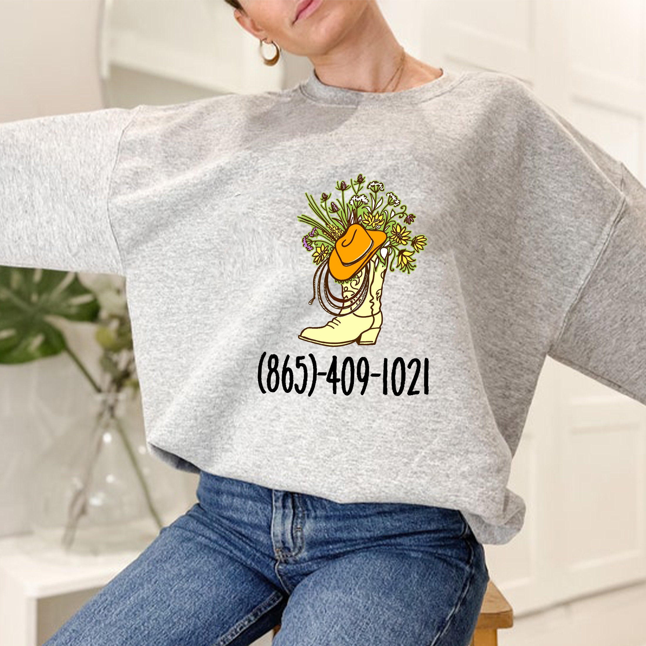 865 409 1021 Flowers Unisex Sweatshirt 865 409 1021 Flowers Unisex Sweatshirt
