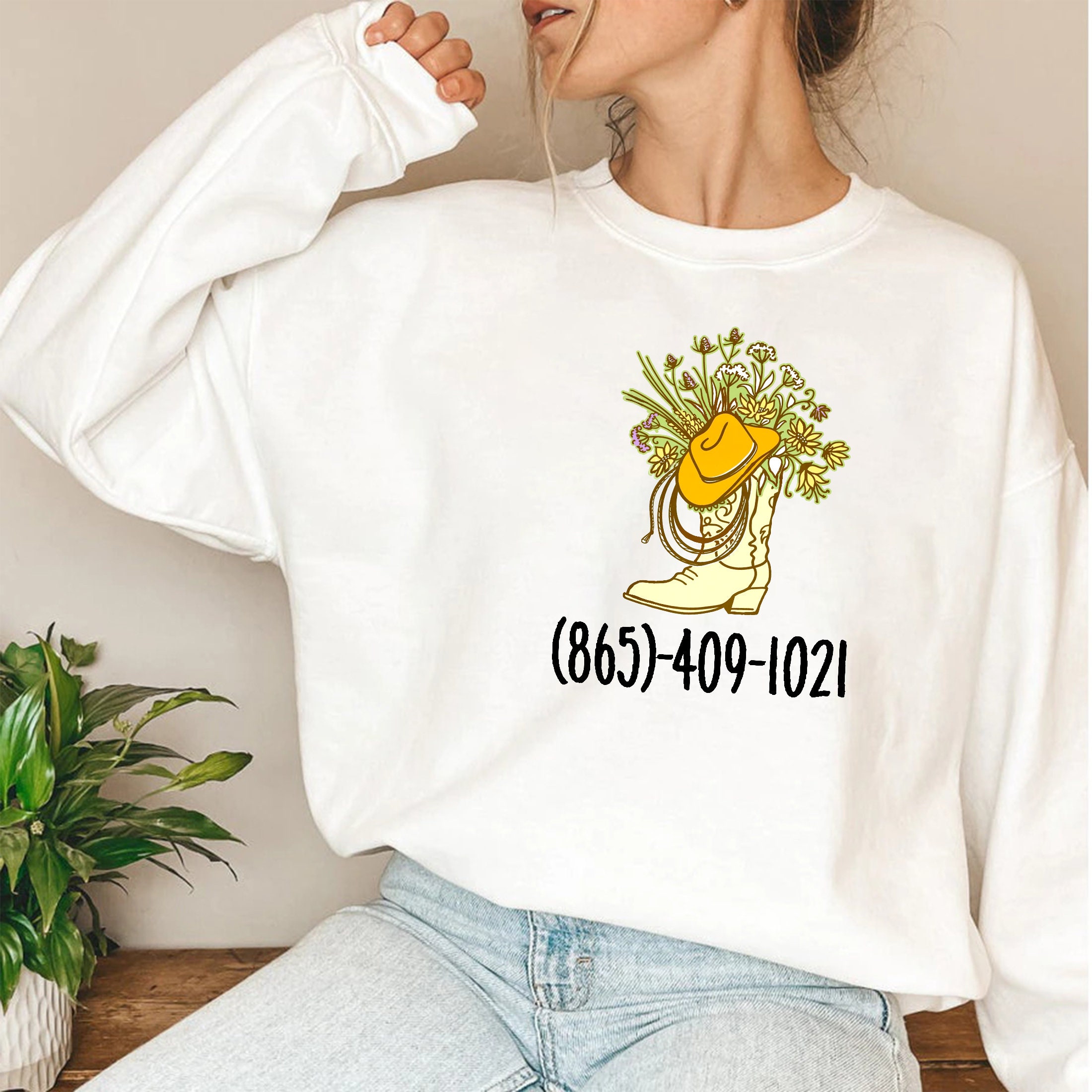 865 409 1021 Flowers Unisex Sweatshirt 865 409 1021 Flowers Unisex Sweatshirt