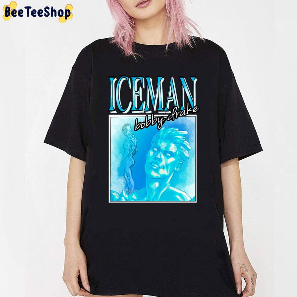 90's Vintage Art Iceman Bobby Drake Unisex T-Shirt 90's Vintage Art Iceman Bobby Drake Unisex T-Shirt