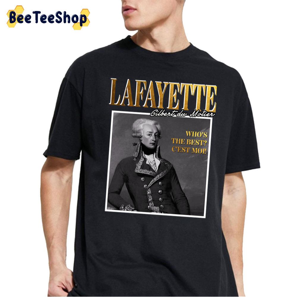 90's Vintage Art Lafayette Gilbert Du Motier Unisex T-Shirt 90's Vintage Art Lafayette Gilbert Du Motier Unisex T-Shirt