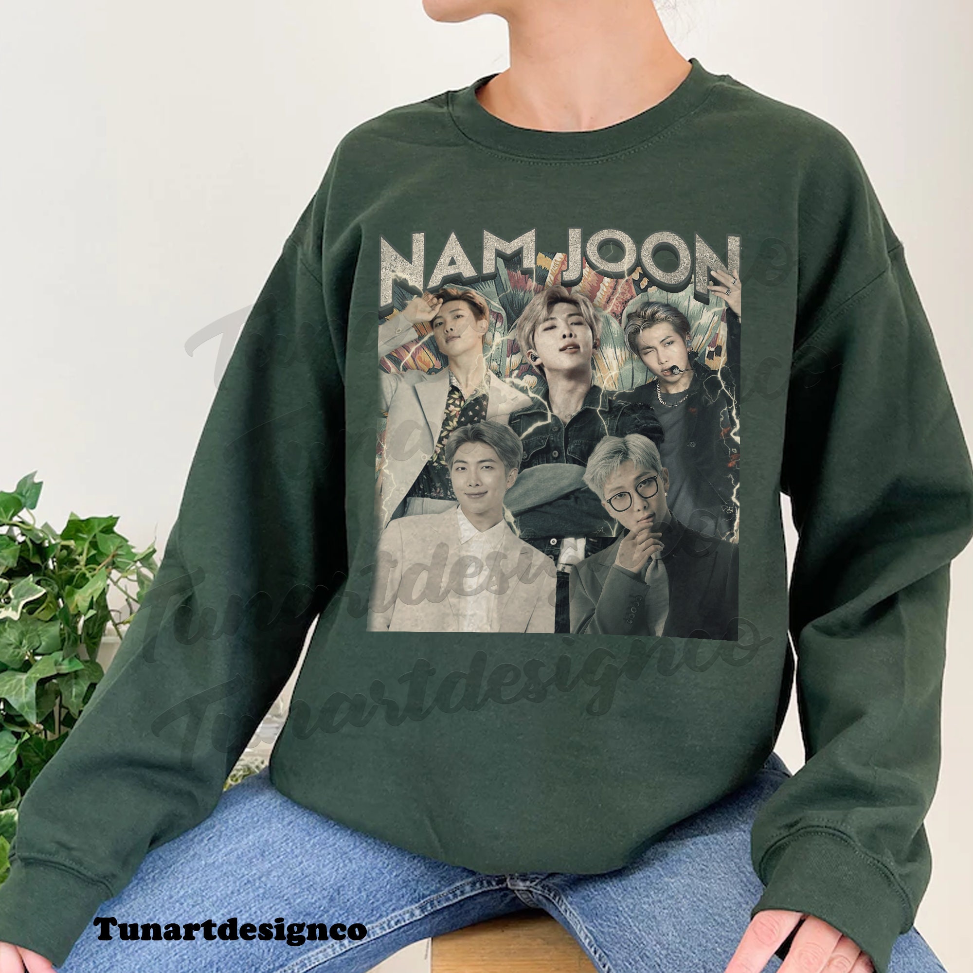 90's Vintage Kim Nam Joon Bts Korean Music Pop Fan Unisex T-Shirt 90's Vintage Kim Nam Joon Bts Korean Music Pop Fan Unisex T-Shirt