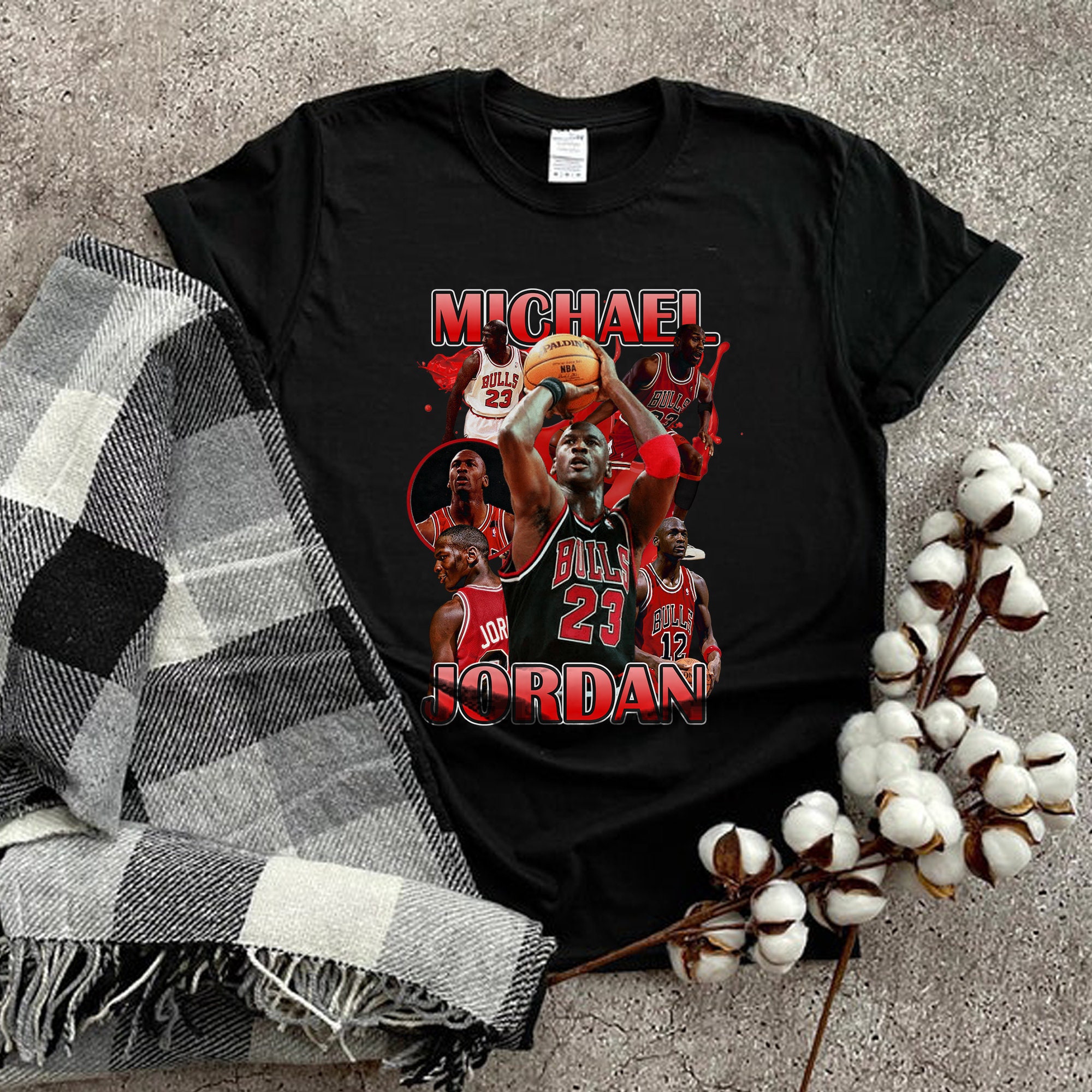 90's Vintage Michael Jordan Nba Basketball Unisex T-Shirt 90's Vintage Michael Jordan Nba Basketball Unisex T-Shirt