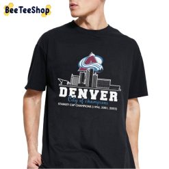 Colorado Avalanche Denver City Of Champions Stanley Cup Champion 1996 2022 Unisex T-Shirt Colorado Avalanche Denver City Of Champions Stanley Cup Champion 1996 2022 Unisex T-Shirt