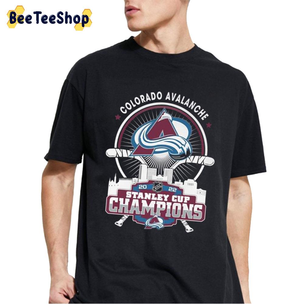 Colorado Avalanche Hockey 2022 NHL Stanley Cup Finals Champions Unisex T-Shirt Colorado Avalanche Hockey 2022 NHL Stanley Cup Finals Champions Unisex T-Shirt